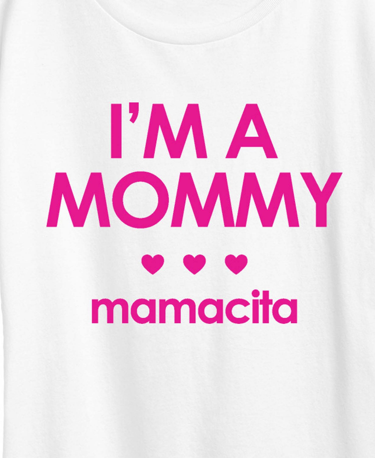 Plus Size Instant Message Mommy Mamacita Short-Sleeve Graphic T-Shirt