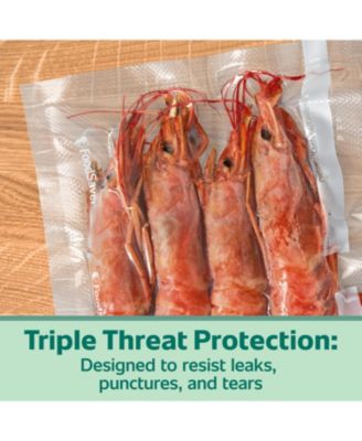 Heavy-Duty 8" x 20' Vacuum Seal Rolls, 6-Count