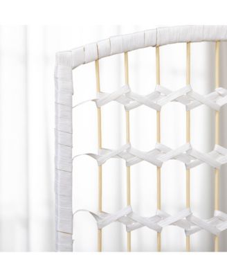 4 Panel Room Divider Folding Privacy Screen 5.6' Room Separator