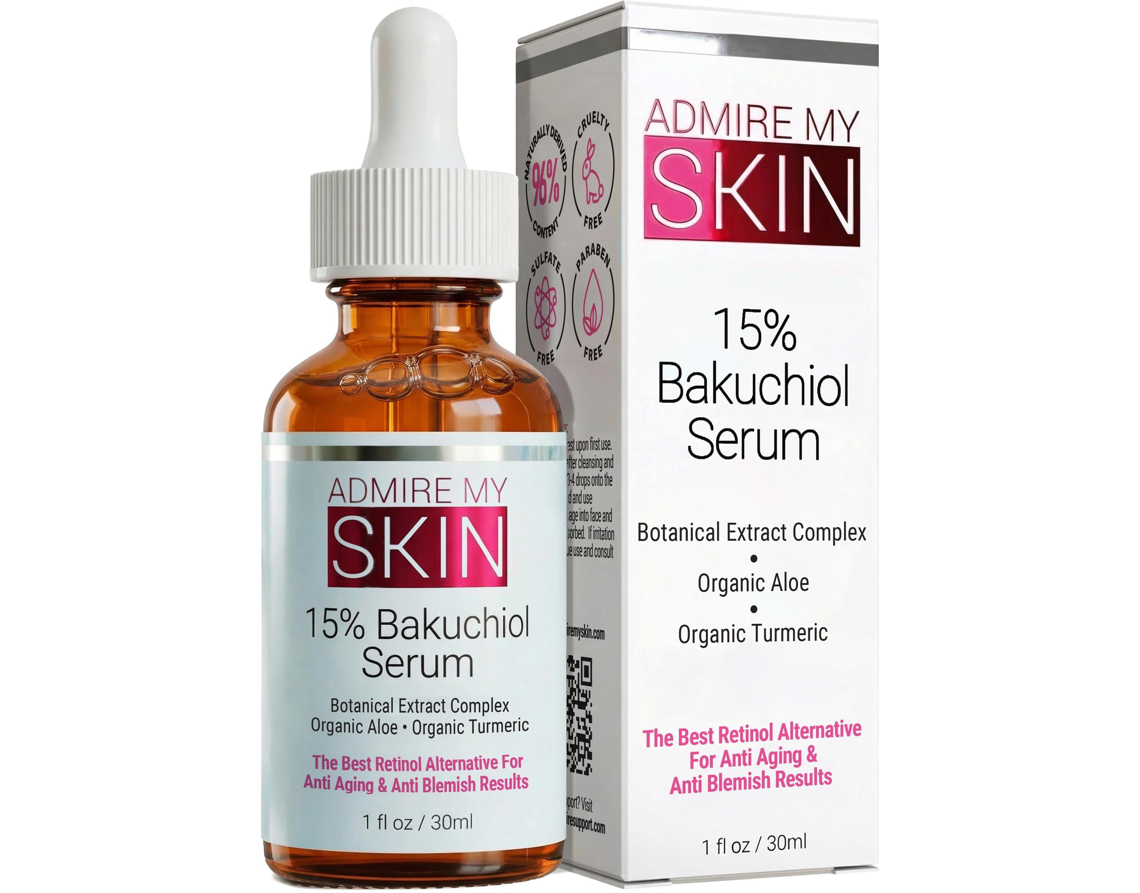 Admire My Skin 15% Bakuchiol Serum