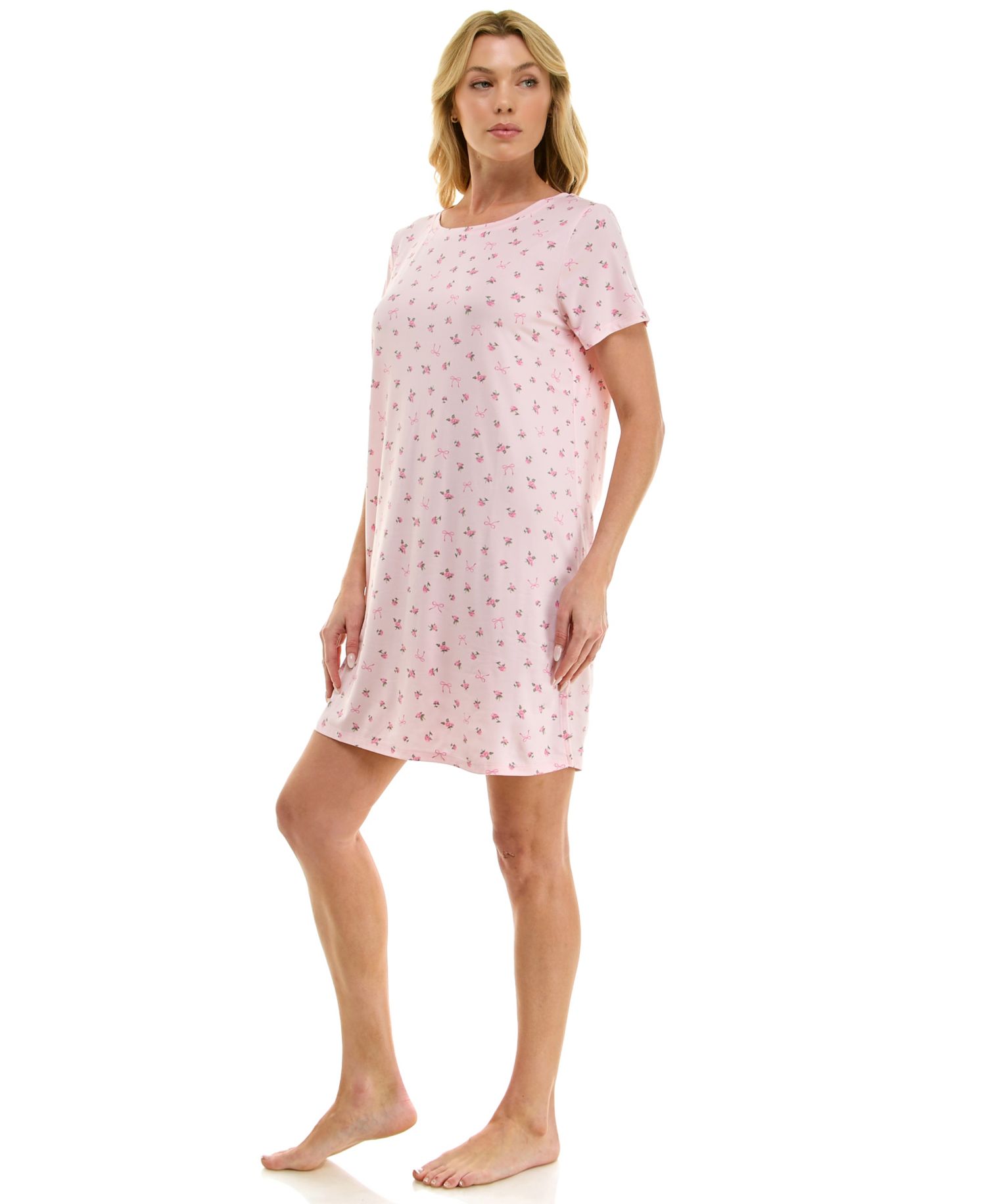 Women's Relaxed Short-Sleeve Sleep Shirt