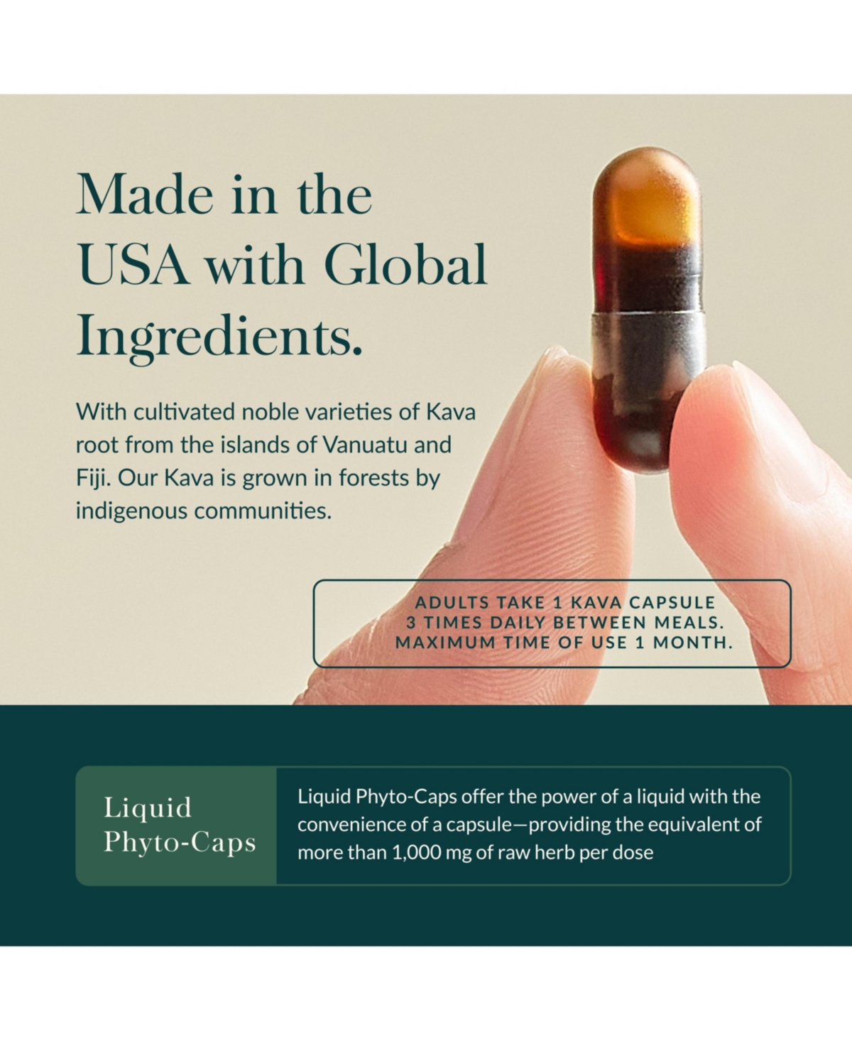 Gaia Herbs Kava Root - Helps Sustain a Sense of Natural Calm and Relaxation During Times of Stress - Made With Noble Kava Cultivars