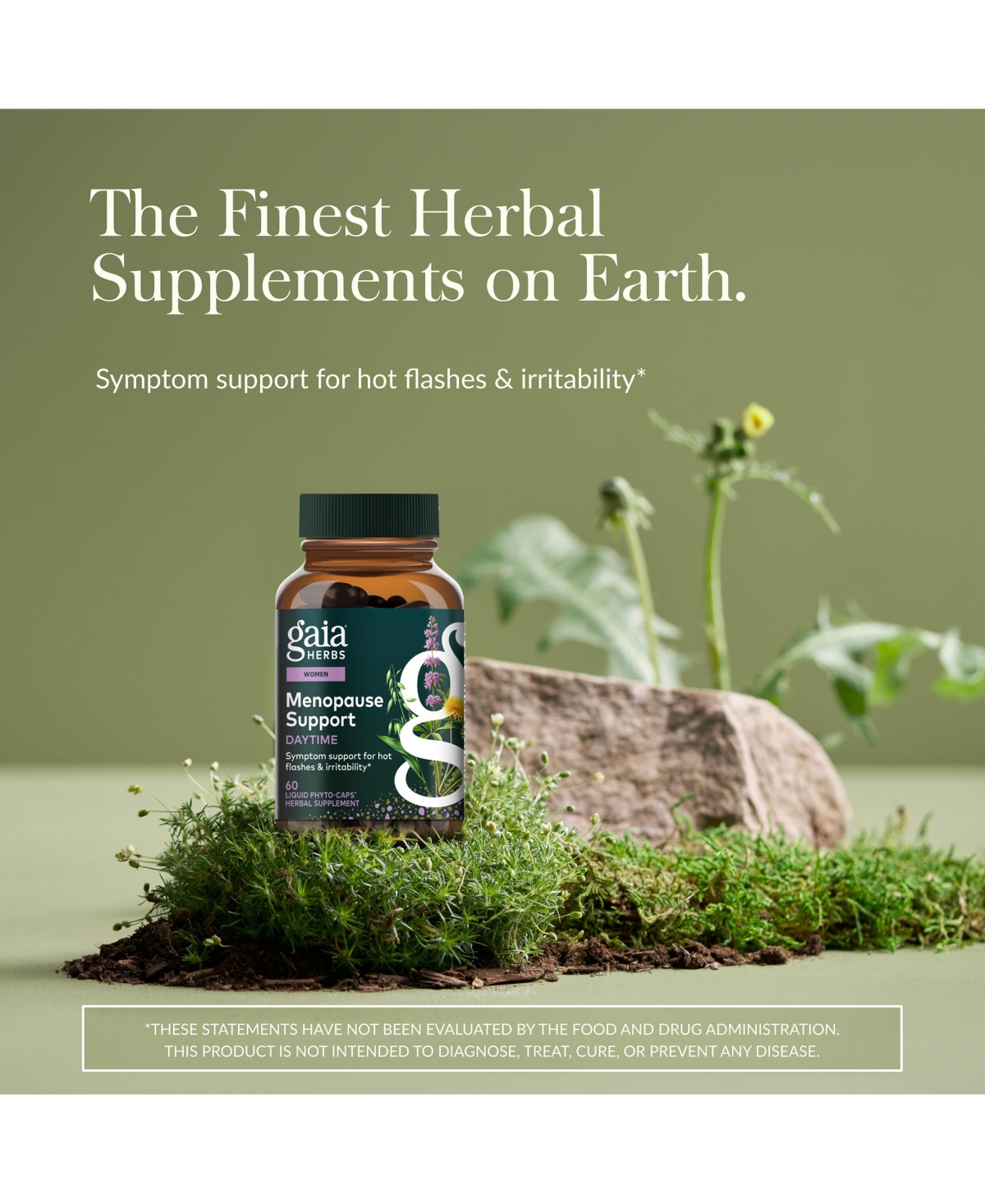 Gaia Herbs Menopause Support Daytime - Helps Maintain Healthy Hormone Balance and Well-Being for Women