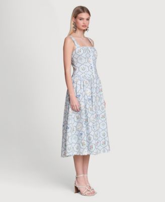 Women's Corset Top Midi Dress