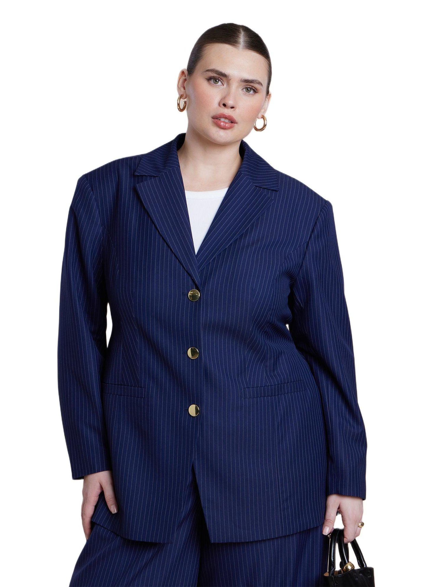 Women's Nipped Waist Blazer with Back Adjuster
