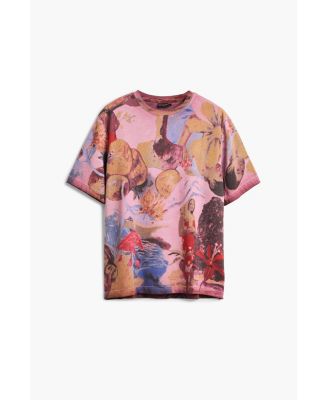 Men's Floral printed t-shirt