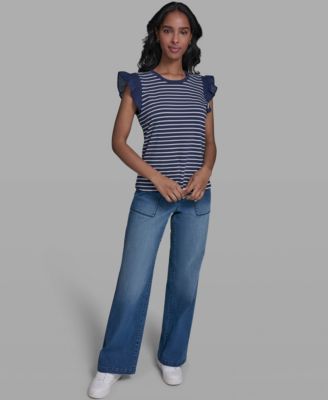 Women's Sleeveless Crewneck Knitted Top