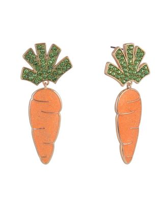 Carrot Drop Earrings