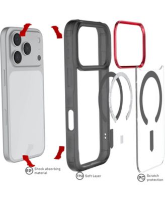 iPhone 17 Pro Covert Case, MagSafe Compatible, Non Slip Grip Protection