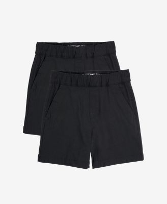 Toddler Boys 2 Pack Flex Waist Nylon Shorts