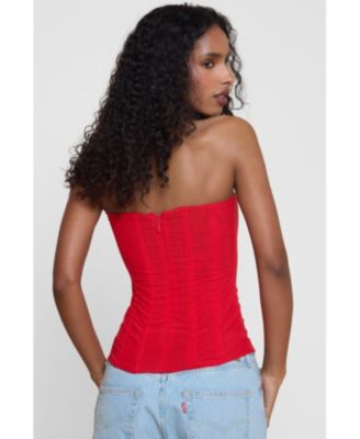 Women's Muse Mesh Corset Top