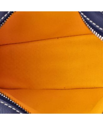 Hirondelle Shoulder Bag Coated Canvas and Leather