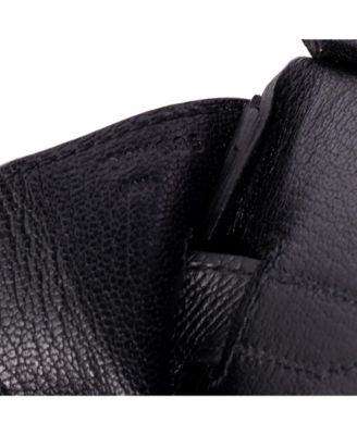 Birkin 30 Handbag Black Epsom with Gold Hardware