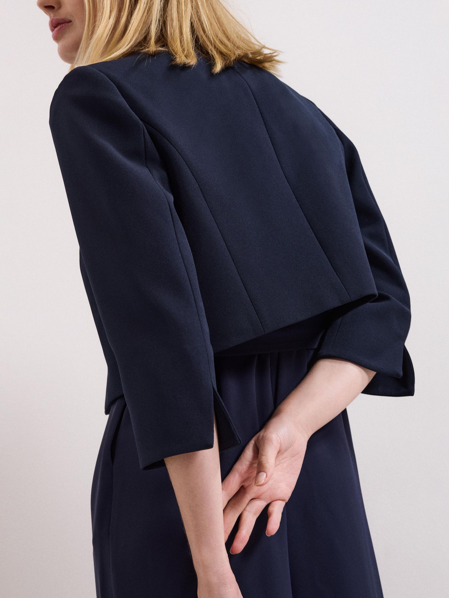 Women's Catherine Cropped 3/4 Sleeve Jacket