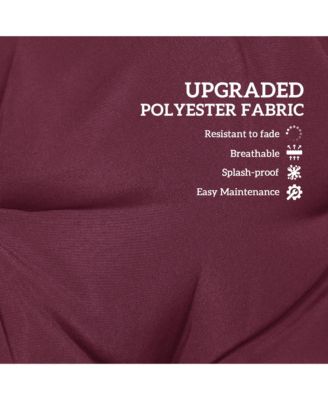 Indoor Outdoor Chair Cushions with Back, Pillows