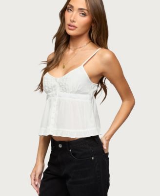 Women's Halsey Ruffle Tank Top