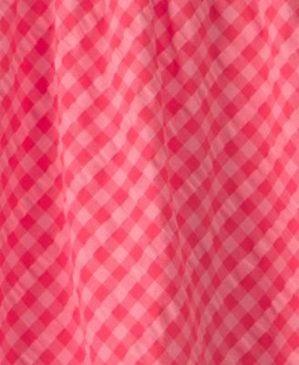Girls' 2T-5T Gingham Tiered Dress