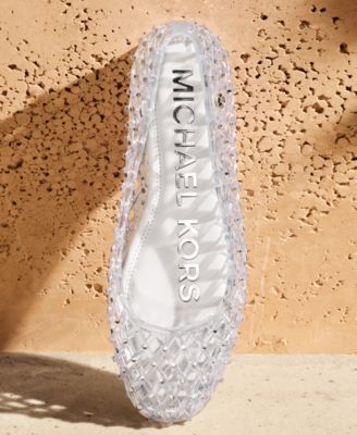 MICHAEL Women's Pixie Jelly Slip-On Ballet Flats