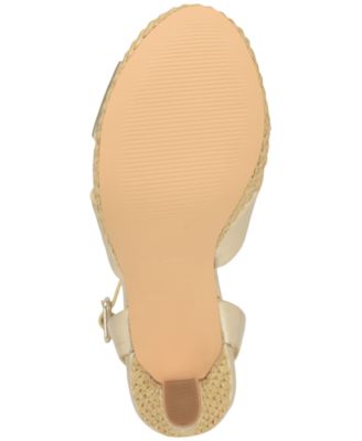 Women's Weston Criss-Cross High Block Heel Platform Sandals