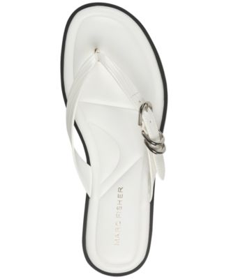 Women's Retry Buckle Strap Flat Slip-On Sandals