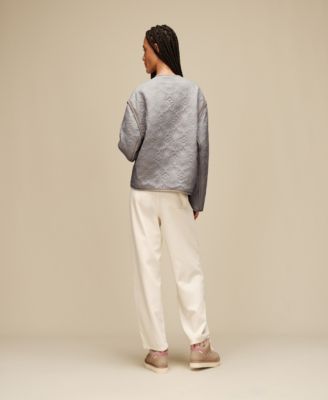 UGG Women's Regular Fit Button Closure Sun Quilted Jacket