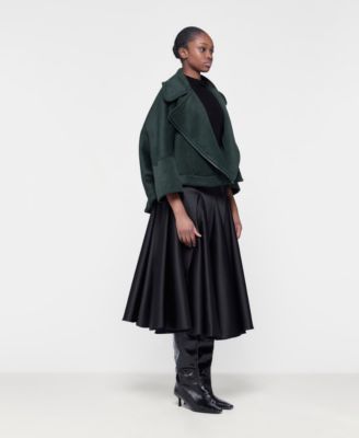 Women's Boxy Biker Jacket