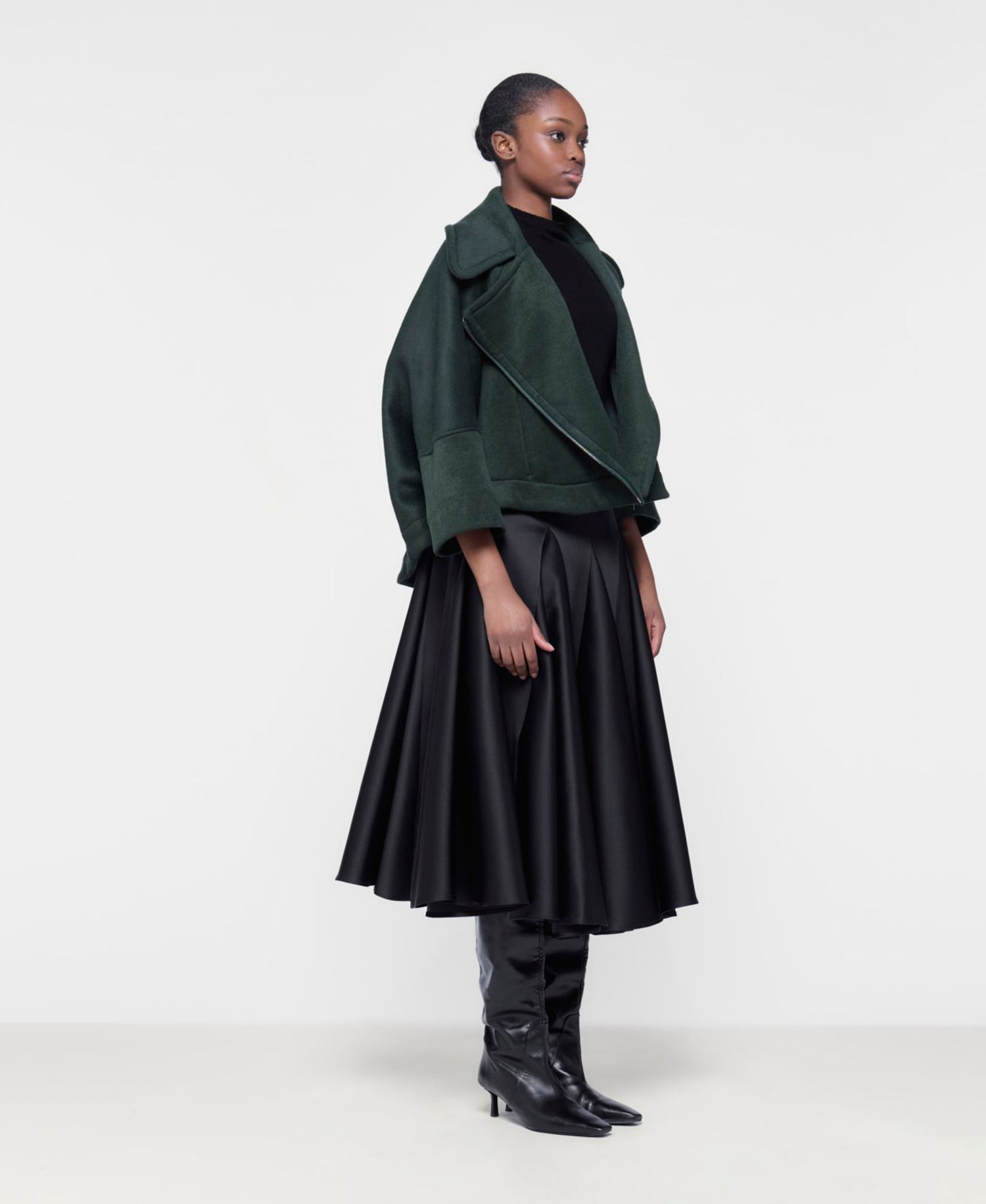 Women's Boxy Biker Jacket