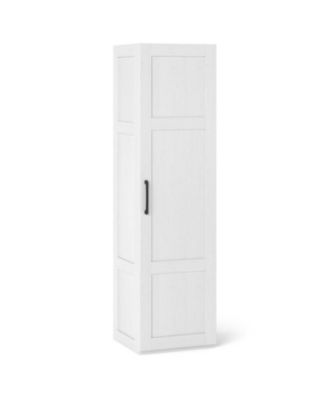 4-Shelf Tall Storage Cabinet for Bathroom and Living Room