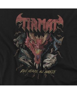 Men's Dungeons And Dragons Tiamat 5 Heads Dragon T-Shirt