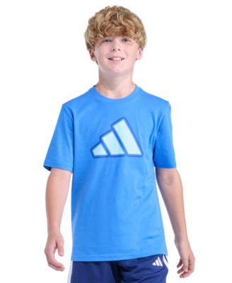 Boys' 8-20 Short-Sleeve Two Color Logo T-Shirt