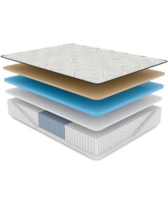 Cleo 14" Cool Copper Firm Pillow Top Hybrid Mattress, California King