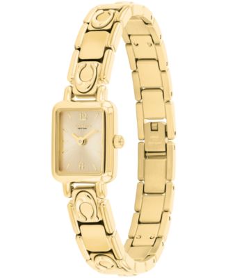 Women's Mara Gold Tone Stainless Steel Bracelet Watch, 15.5mm