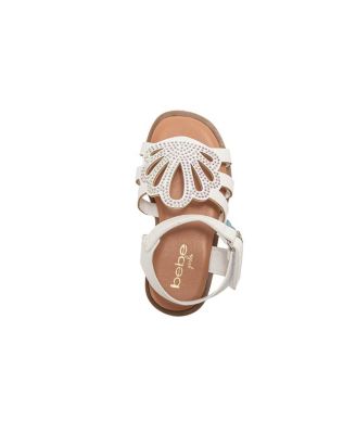 Big Girls Fashion Sandals – Dressy Shoes with  rs  Logo and Hanging Charms