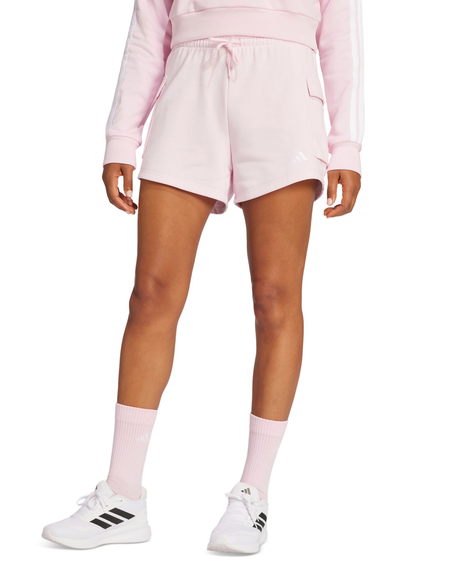 Women's The Essentials Logo French Terry Cargo Shorts