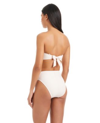 Women's Tie-Back Bandeau Bikini Top