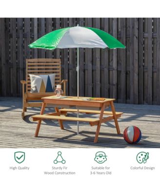 Kids Picnic Table, and Water Table, Kids Outdoor Furniture
