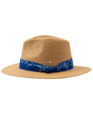Printed Band Fedora Hat