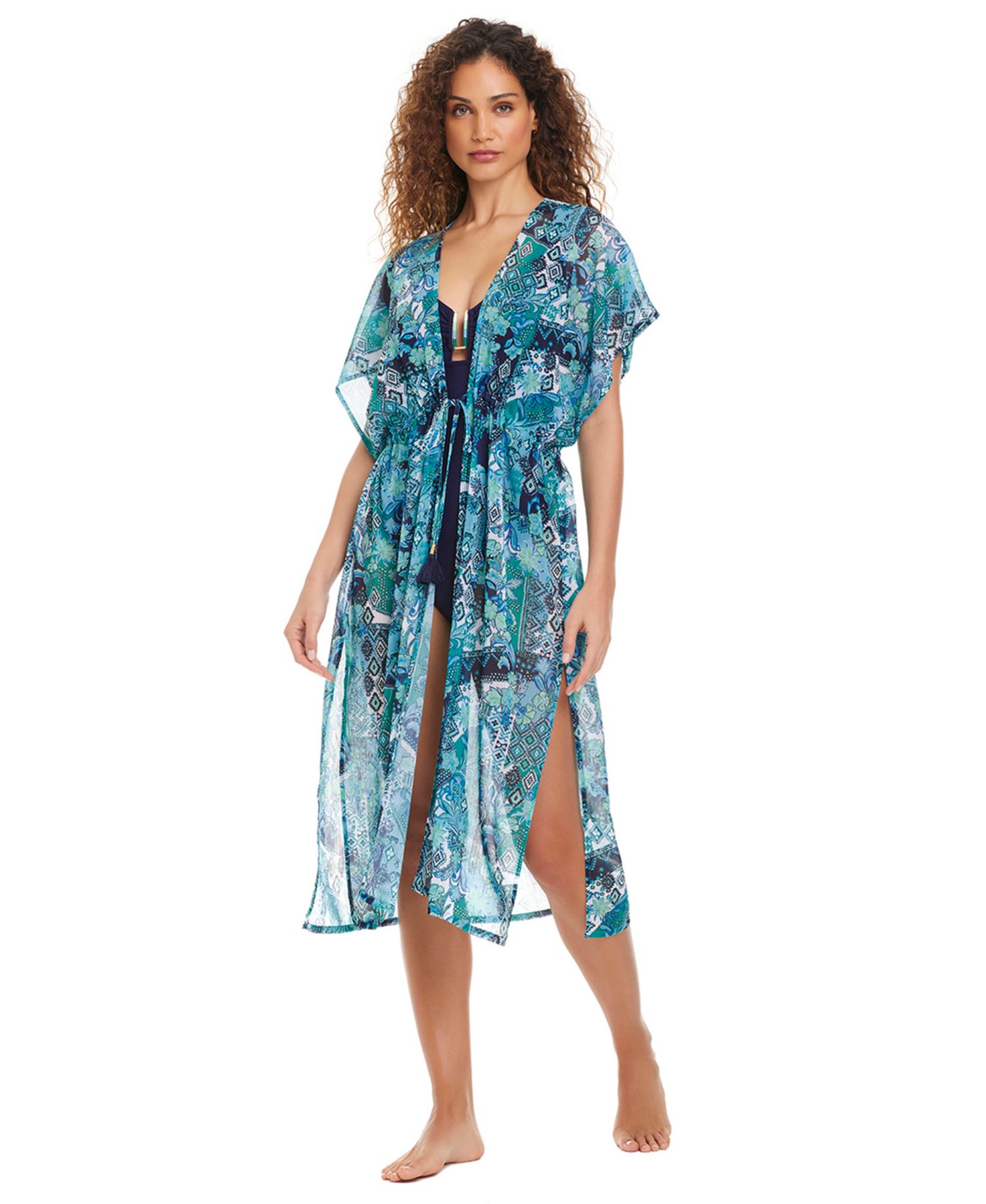 Women's Standard Long Swim Cover-Up Dress