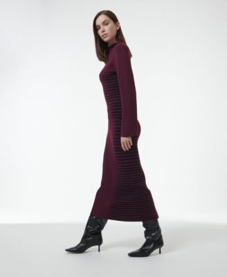 Women's Jacquard Knit Fitted Top