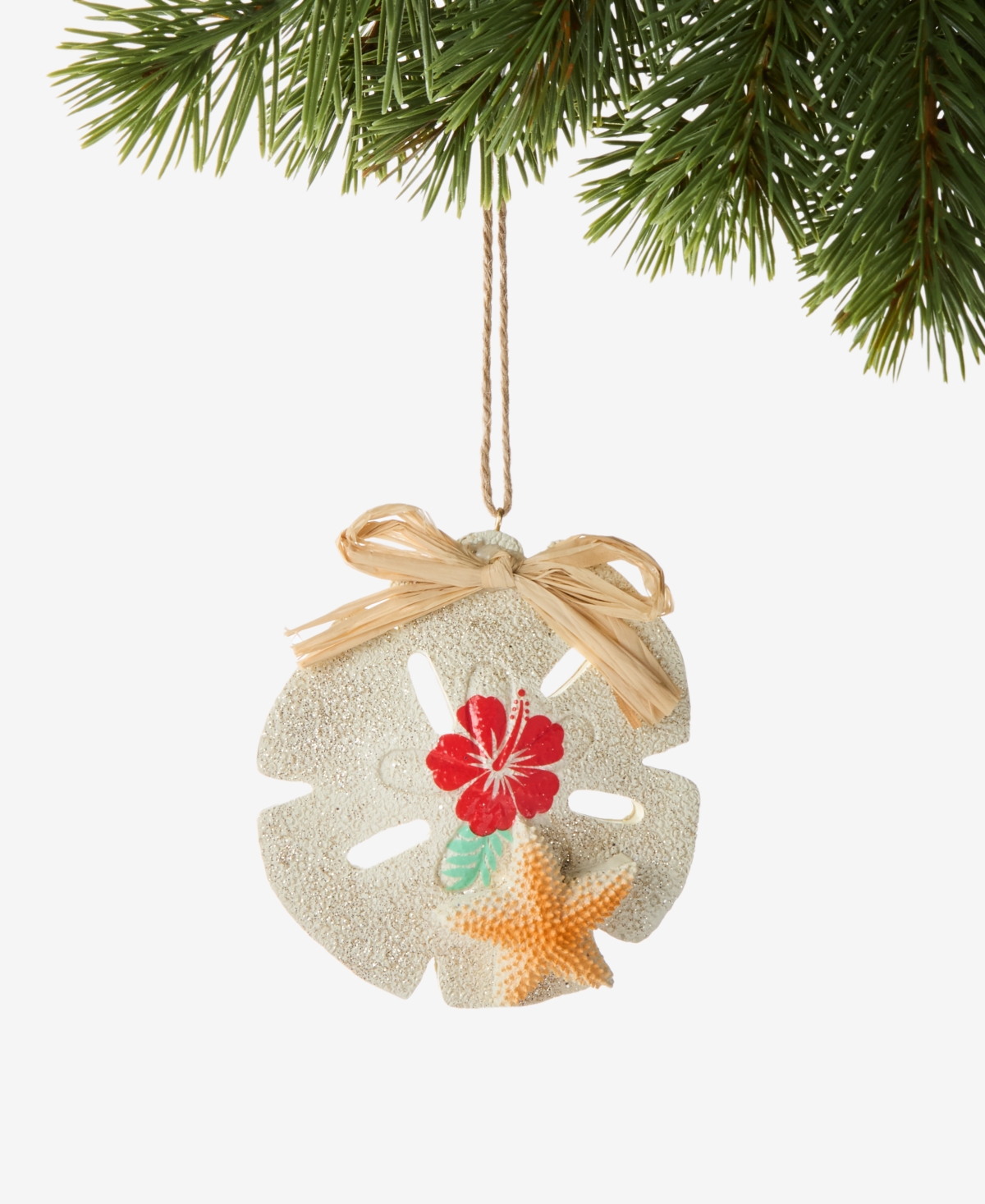 Holiday Lane Hawaii Sand Dollar Ornament, Macy's Exclusive