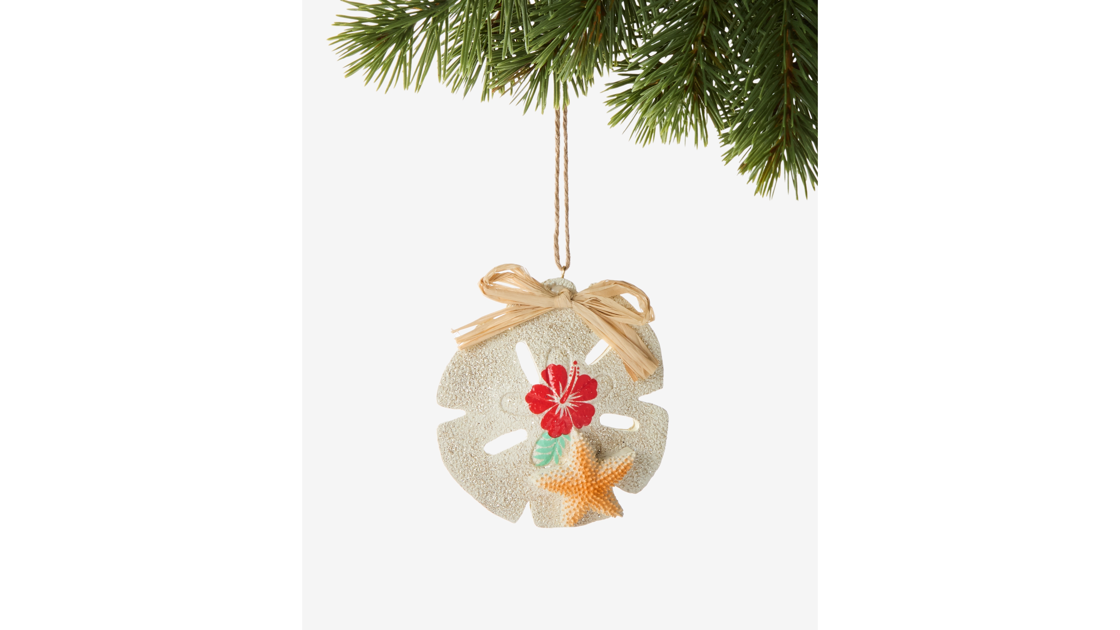 Holiday Lane Hawaii Sand Dollar Ornament, Macy's Exclusive