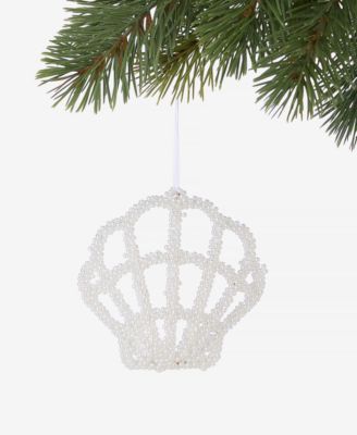 Seaside Embellished Shell Ornament