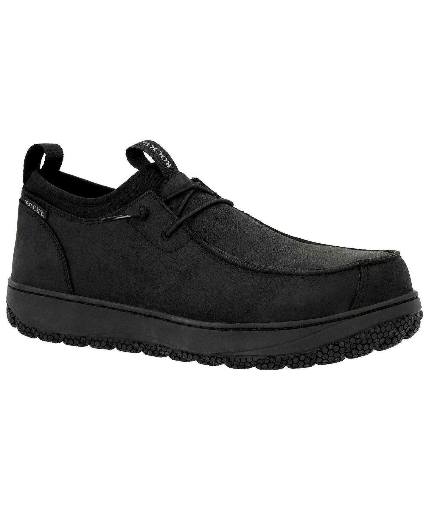Мужские ботинки ROCKY Dry-Strike SRX Composite Toe Slip-On Boot, цвет: Чёрный — фото 1