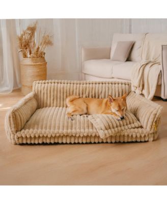 Washable Fluffy Dog Sofa Bed