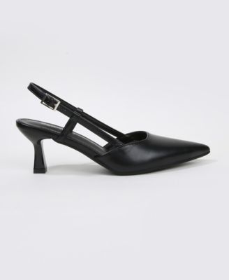 Joanna Slingback Kitten Heels