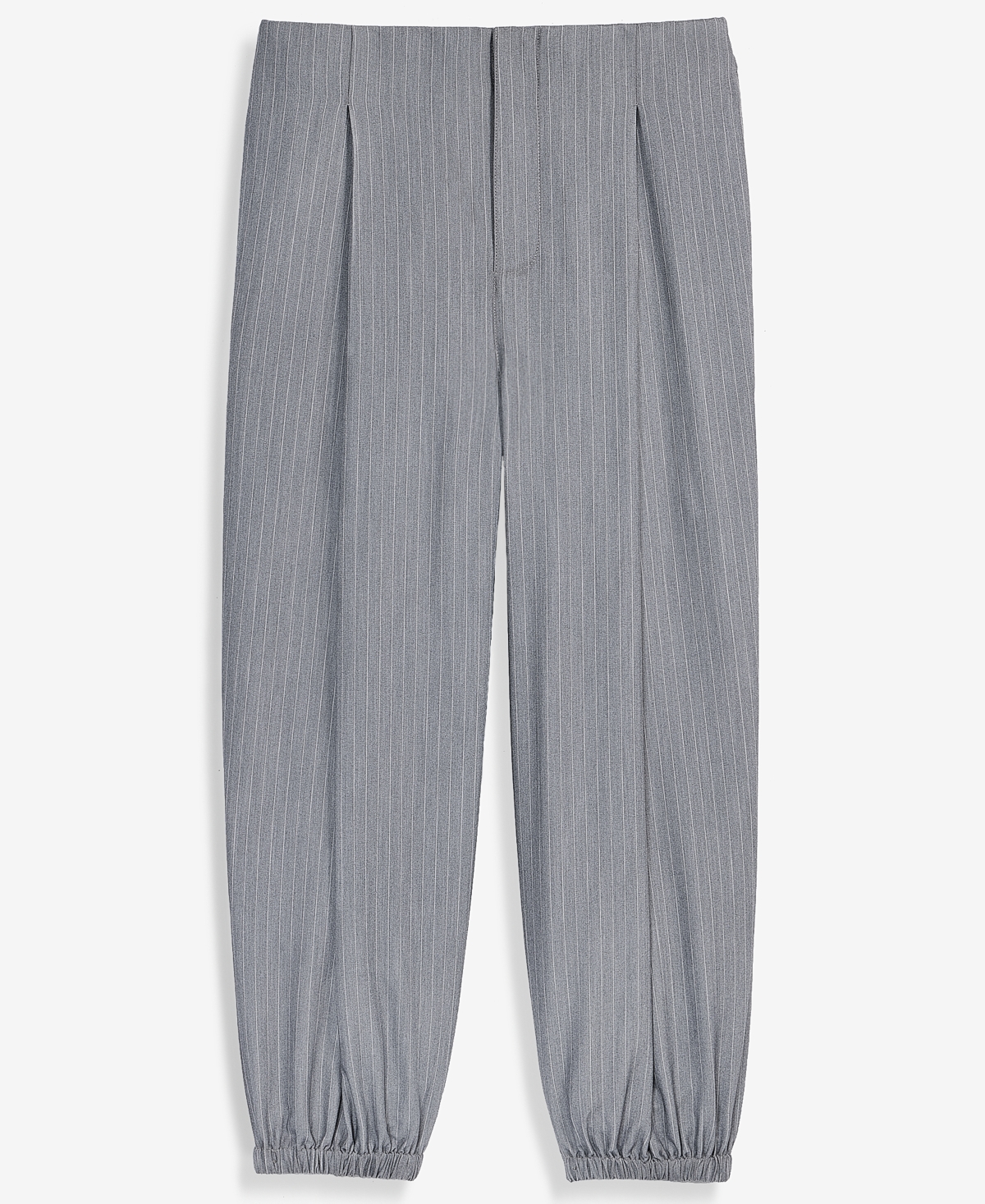 Women's Pinstripe Balloon-Leg Pants, Macy's Exclusive- Molly Rogers Capsule Collection