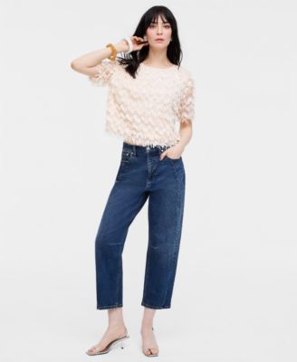 Women's Sequin Fringe Top, Macy's Exclusive- Molly Rogers Capsule Collection