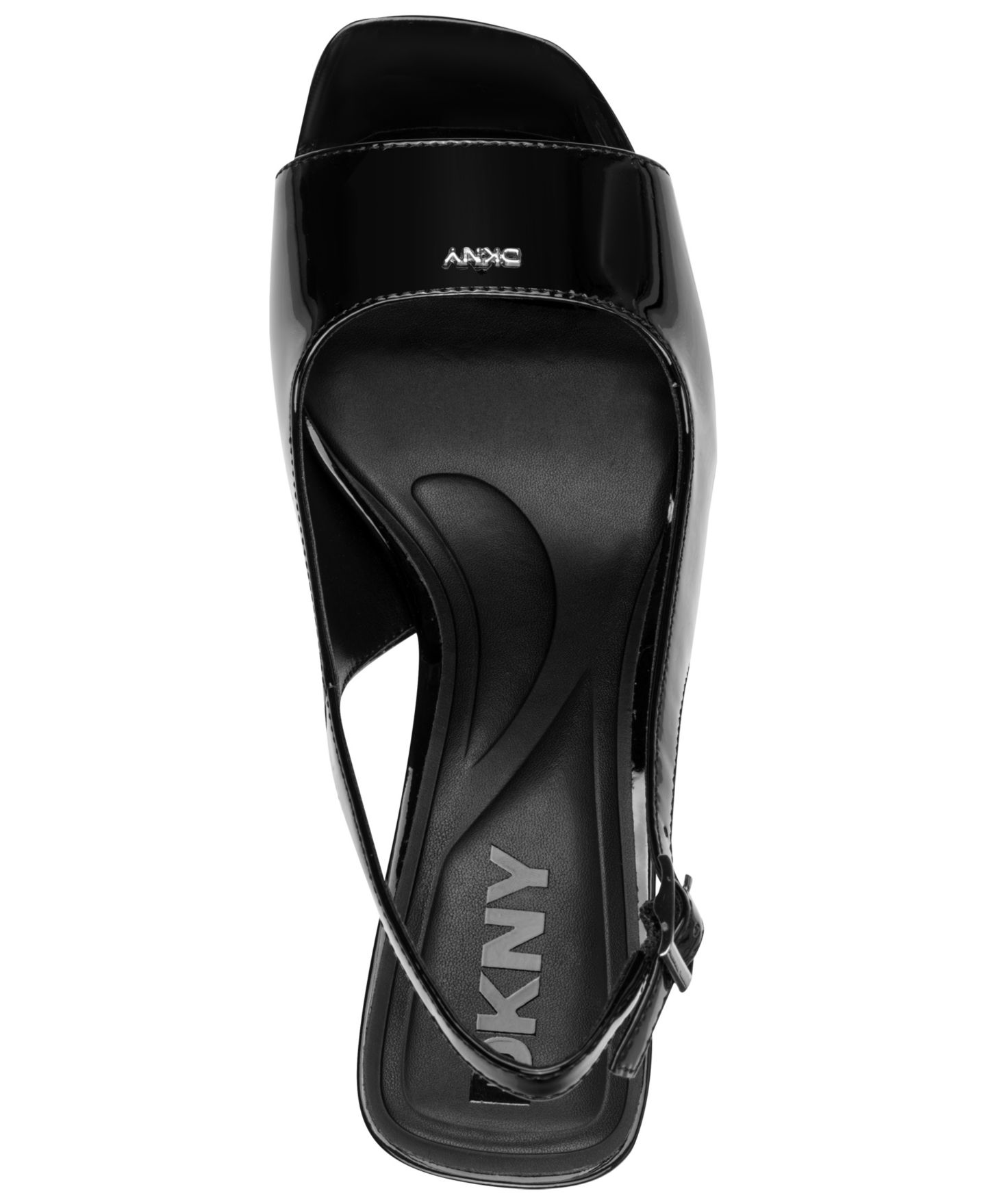 Женские сандалии DKNY Niarsa Slingback, цвет: Чёрный — фото 4