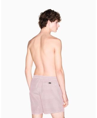 Men's Allover Mini Logo Swim Trunk