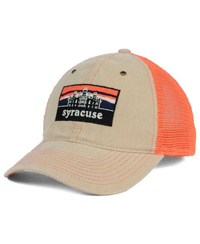 Zephyr Syracuse Orange Landmark Mesh Cap